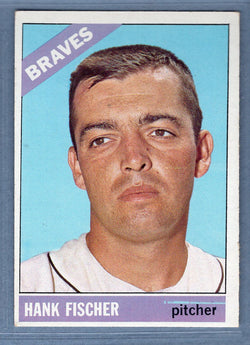 1966 Topps #381 Hank Fischer VG-EX  GO368