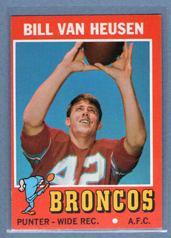 1971 Topps #9 Bill Van Heusen (e) EX-MT  GO600