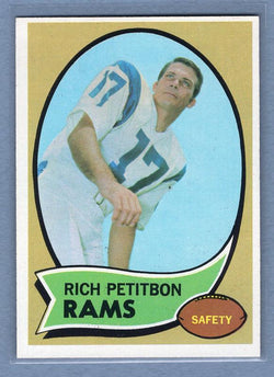 1970 Topps #203 Rich Petitbon EX-MT  GO179