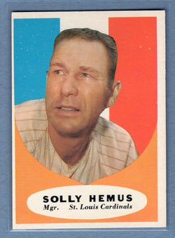 1961 Topps #139 Solly Hemus EX   GO195