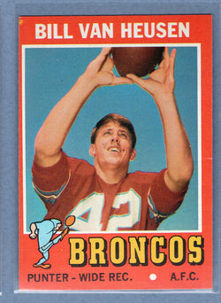 1971 Topps #9 Bill Van Heusen (f) EX-MT  GO600