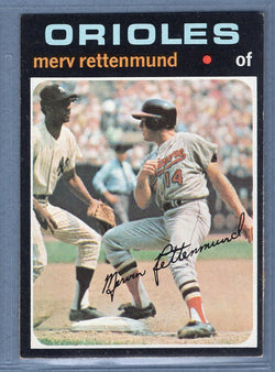 1971 Topps #393 Merv Rettenmund  EX  GO747