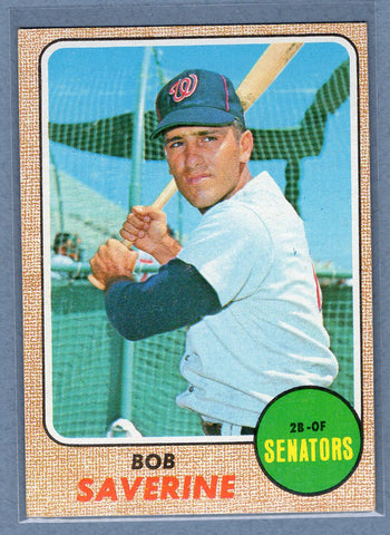 1968 Topps #149 Bob Saverine   EX-MT  GO550