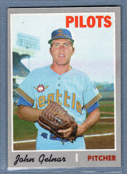 1970 Topps #393 John Gelnar  EX-MT  SB2