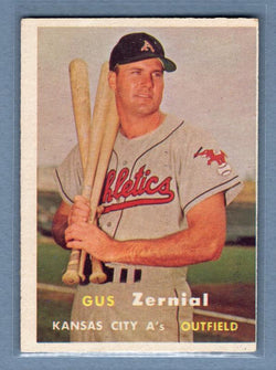 1957 Topps #253 Gus Zernial VG-EX  GO295