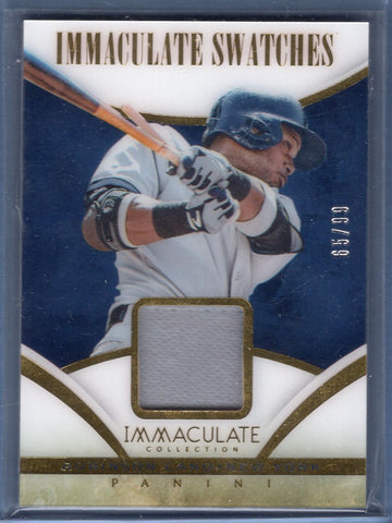 2014 Panini Immaculate Swatches Jersey Robinson Cano 65/99