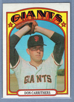 1972  Topps #76 Don Carrithers Ex-Nm