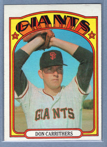 1972  Topps #76 Don Carrithers Ex-Nm