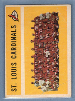 1960 Topps #112 St. Louis Cardinals Team Card (Checklist 67-132) (mk) G-VG  GO801