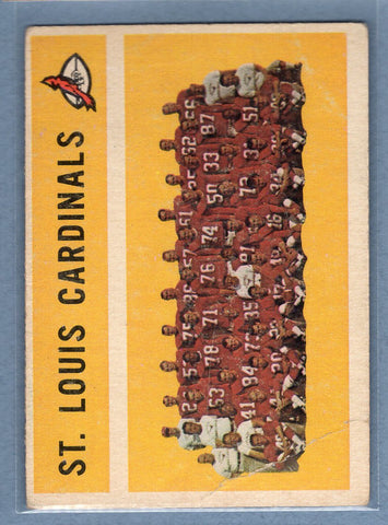 1960 Topps #112 St. Louis Cardinals Team Card (Checklist 67-132) (mk) G-VG  GO801