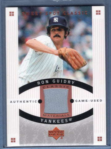 2005 Upper Deck  Sweet Spot Classics Jersey Rod Guidry