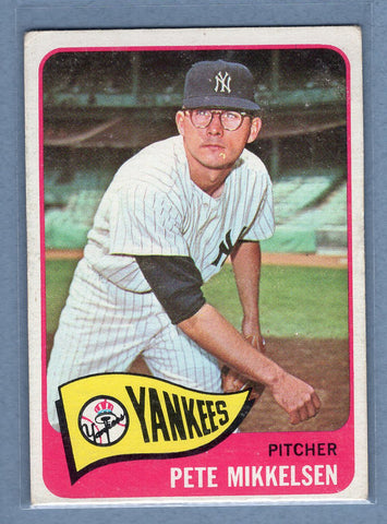 1965 Topps #177 Pete Mikkelsen  VG-EX  GO375