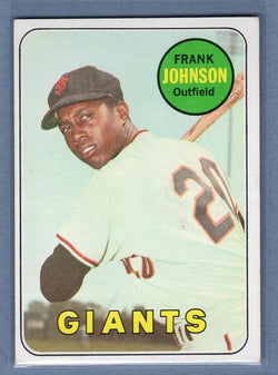 1969 Topps 227 Frank Johnson VG-EX SET BREAK