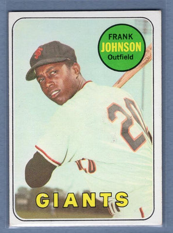 1969 Topps 227 Frank Johnson VG-EX SET BREAK