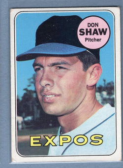 1969 Topps #183 Don Shaw VG-EX  GO50