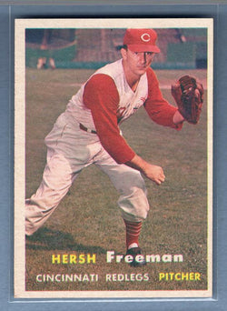 1957 Topps #32 Hersh Freeman EX-MT  GO87