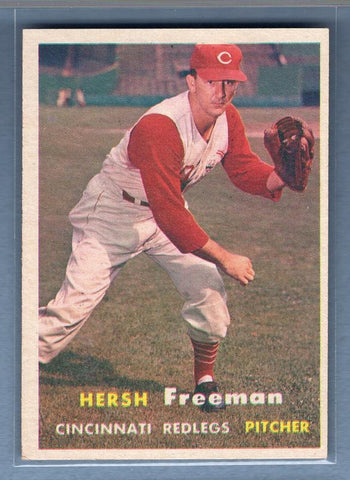1957 Topps #32 Hersh Freeman EX-MT  GO87