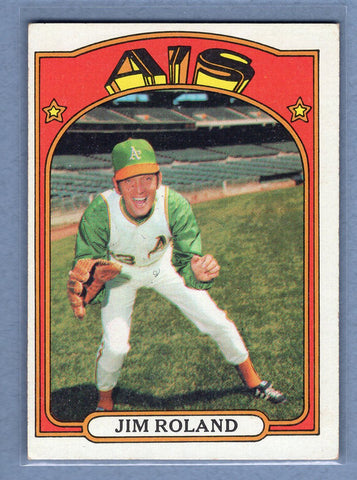 1972 Topps #464 Jim Roland EX  GO500