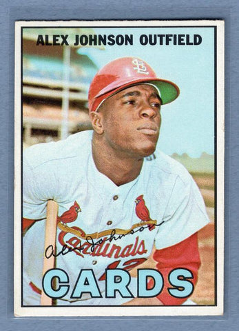 1967 Topps #108 Alex Johnson VG-EX G0416B