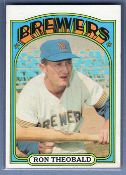 1972  Topps #77 Ron Theobald Ex-Nm