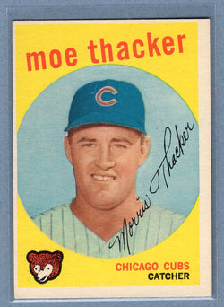 1959 Topps #474 Moe Thacker EX   GO410
