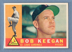1960 Topps #291 Bob Keegan EX-MT  GO100