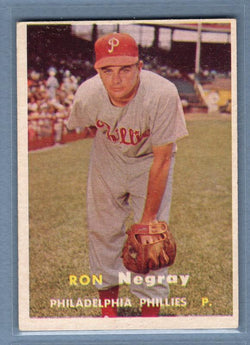 1957 Topps #254 Ron Negray(2) VG-EX  GO295