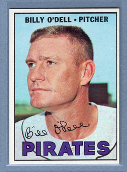 1967 Topps #162 Billy O'Dell EX-MT    GO323