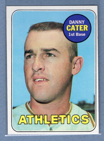 1969 Topps #44 Danny Cater NM   GO319