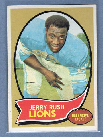 1970 Topps #32 Jerry Rush(st) VG  GO241
