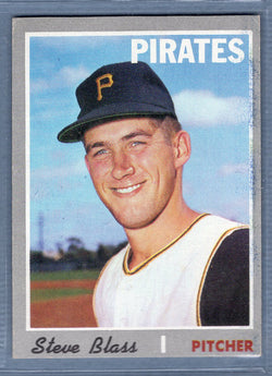 1970 Topps #396 Steve Blass  EX  SB2