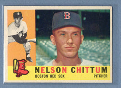 1960 Topps #296 Nelson Chittum EX-MT  GO100