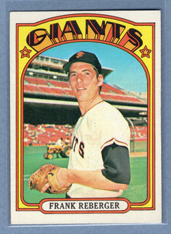 1972 Topps #548 Frank Reberger EX-MT  GO483