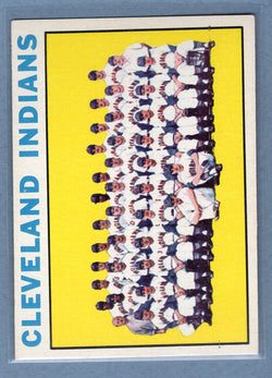 1964 Topps #172 Indians Team EX-MT  GO522