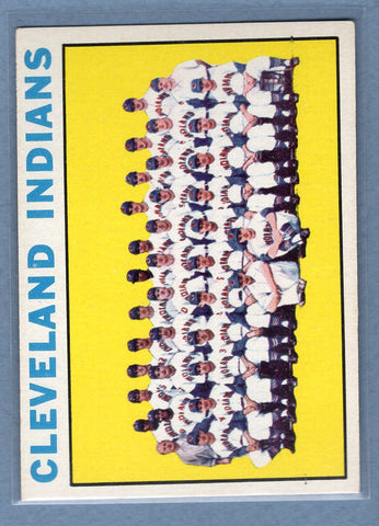 1964 Topps #172 Indians Team EX-MT  GO522