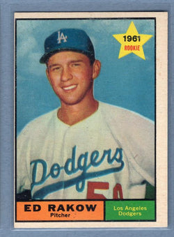 1961 Topps #147 Ed Rakow EX   GO195