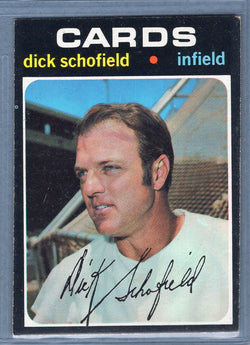 1971 Topps #396 Dick Schofield  EX  GO747