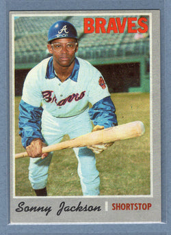 1970 Topps #413 Sonny Jackson  EX  GO695