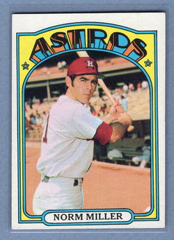 1972 Topps #466 Norm Miller EX  GO500
