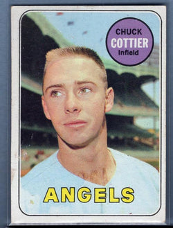 1969 Topps 252 Chuck Cottier VG-EX SET BREAK