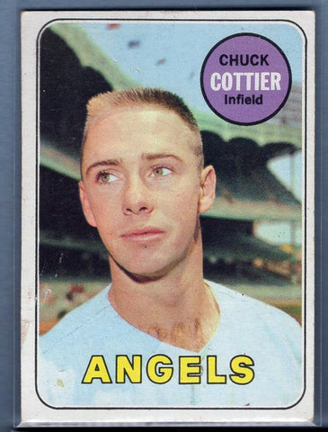 1969 Topps 252 Chuck Cottier VG-EX SET BREAK