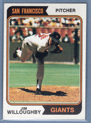 1974 Topps #553 Jim Willoughby Nm-Mt