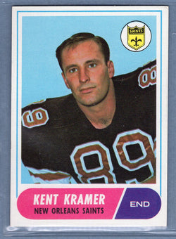 1968 Topps #134 Kent Kramer EX-MT  GO209