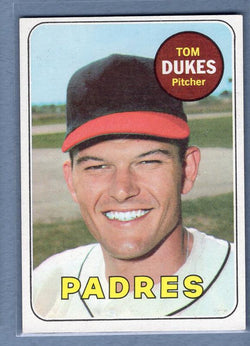 1969 Topps #223 Tom Dukes EX   GO50
