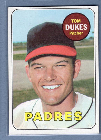 1969 Topps #223 Tom Dukes EX   GO50