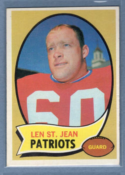 1970 Topps #33 Len St.Jean EX-MT  GO241