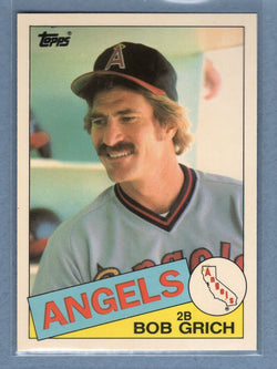 1985 Topps Tiffany #465 Bobby Grich NM