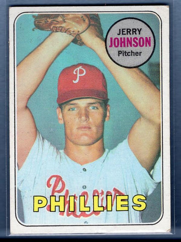 1969 Topps 253 Jerry Johnson VG-EX SET BREAK