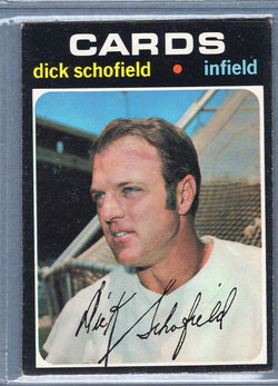 1971 Topps #396 Dick Schofield  EX  SB1