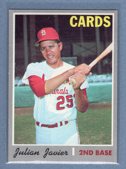 1970 Topps #415 Julian Javier  EX  GO695